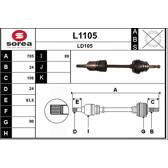 Cardan SNRA - L1105