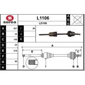 Cardan SNRA - L1106