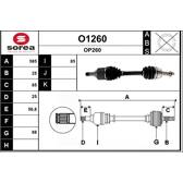 Cardan SNRA - O1260