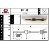 Cardan SNRA - P1117