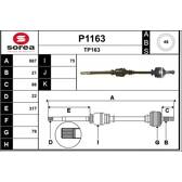 Cardan SNRA - P1163