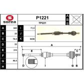 Cardan SNRA - P1221
