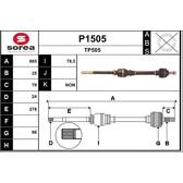 Cardan SNRA - P1505