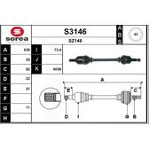 Cardan SNRA - S3146