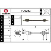 Cardan SNRA - TO2213
