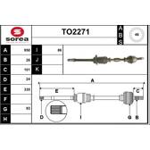 Cardan SNRA - TO2271