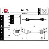 Drive Shafts SNRA - B1169