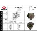 Dynamo / Alternator (Gereviseerd) SNRA - SS8000