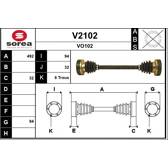 Drivaxel SNRA - V2102