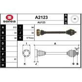 Semiasse SNRA - A2123