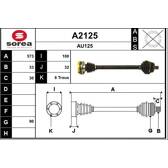 Semiasse SNRA - A2125