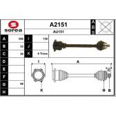 Semiasse SNRA - A2151