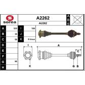 Semiasse SNRA - A2262