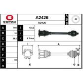 Semiasse SNRA - A2426