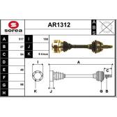 Semiasse SNRA - AR1312
