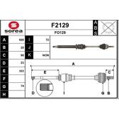 Semiasse SNRA - F2129