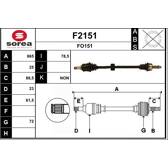 Semiasse SNRA - F2151