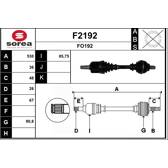 Semiasse SNRA - F2192