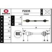 Semiasse SNRA - F2235