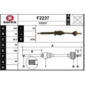 Semiasse SNRA - F2237