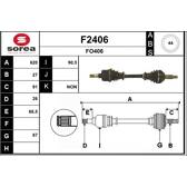 Semiasse SNRA - F2406