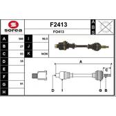 Semiasse SNRA - F2413