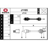 Semiassi SNRA - J1105