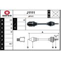 Semiassi SNRA - J1111
