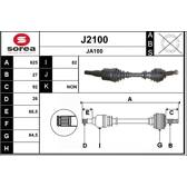 Semiasse SNRA - J2100