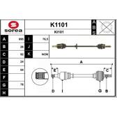 Semiasse SNRA - K1101