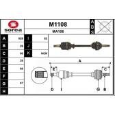 Semiasse SNRA - M1108