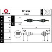 Semiasse SNRA - O1252