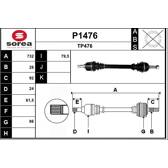 Semiassi SNRA - P1476