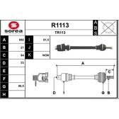 Semiasse SNRA - R1113