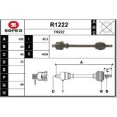 Semiasse SNRA - R1222