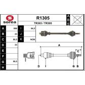 Semiasse SNRA - R1305