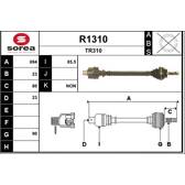 Semiasse SNRA - R1310