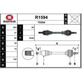Semiasse SNRA - R1594