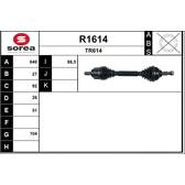 Semiasse SNRA - R1614