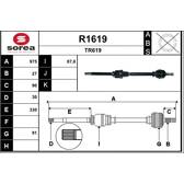 Semiasse SNRA - R1619