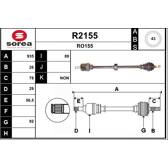 Semiasse SNRA - R2155