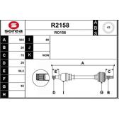 Semiasse SNRA - R2158