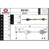 Semiasse SNRA - R2191