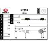 Semiasse SNRA - R2193