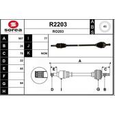 Semiasse SNRA - R2203