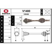 Semiasse SNRA - V1480