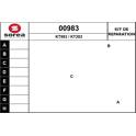 Soufflet de cardan SNRA - 00983