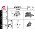 Starter (Remanufactured) SNRA - VW9099