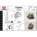 Startmotor (Gereviseerd) SNRA - TC9016
