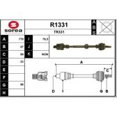 Veio de transmissão SNRA - R1331